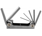 Набор шестигранников в ключнице, 7 шт, Jonnesway H01M07SF