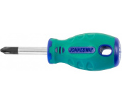 Отвертка стержневая крестовая ANTI-SLIP GRIP, PH2х38мм, Jonnesway D71P238 (49952)