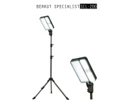 Кемпинговый фонарь телескопический, светодиодный, BERKUT SCL-200 (на солнечных батареях)