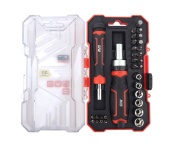 Отвертка реверсивная с головками и битами (31 предмет) AVS ORS31 (A85334S)