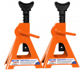 Подставки страховочные 6 т., комплект 2 шт, 408-600 мм, Ombra A90037