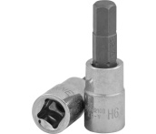 Головка торцевая 1/2 DR, с шестигранной вставкой Hex 17 мм, L-55 мм, Jonnesway S50H4117