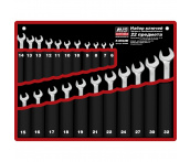 Набор ключей гаечных комбинированных в сумке (6-32 мм) (22 шт.) AVS K3N22M