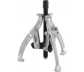 Съемник с тремя поворотными двусторонними захватами 4"/100 мм, диапазон захватов 50-102 мм, Jonnesway AE310035 (47008)