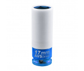 Головка торцевая ударная глубокая 1/2''DR (17 мм) колесная AVS H11217IС