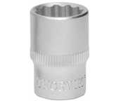 Головка торцевая 12-гранная 1/4"DR, 13 мм, Thorvik S11S12130 (54054)