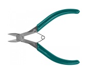 Бокорезы мини, с плоской пружиной и ПВХ рукоятками, 125 мм, Jonnesway P5604 (48194)