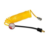 Универсальный шланг-удлинитель с манометром AVS HS-01