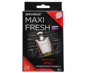 Ароматизатор воздуха (под сиденье, гель 100 гр.) MAXI FRESH MF-105 "БОСС" (с пробником)