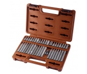 Набор вставок-бит и переходников, 1/2, 3/8 DR, 40 предметов, Ombra 953240 (55511)