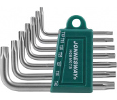 Комплект угловых ключей Torx Т10-Т40, 7 предметов, Jonnesway H08M07S (47099)