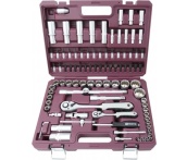 Набор инструмента с 12-гранными головками, 94 предмета, Thorvik TS094/12 (54010) в кейсе