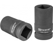 Головка торцевая 4-х гранная для ручного гайковерта, 1 DR, 22 мм, Thorvik LSWS00122 (52773)