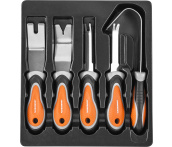 Набор клипсосъемников 5 предметов, Jonnesway AB030079