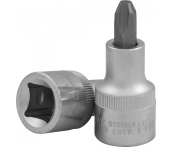 Насадка торцевая 1/2"DR с вставкой-битой крестовой, РН4, 55 мм, Jonnesway S11H404 (49084)