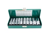 Набор головок 1/2 DR, 10-24 мм, 11 предметов, Jonnesway S04HD411S