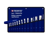 Набор ключей трубчатых в сумке, 6-32 мм, 12 предметов, Thorvik TBSS12TB (53738)