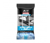 Влажные салфетки, Для Стекол и Зеркал, 25 шт. AVS AVK-200