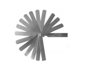 Комплект щупов 15 пластин, 0.05-0.6 мм, Thorvik TG15 (53378)