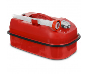 Канистра металлическая горизонтальная 10 литров, AVS HJM-10