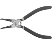 Щипцы загнутые 90° для стопорных колец, сжим, 180 мм, 12-65 мм Thorvik IRBP180 (52190) с ПВХ рукоятками
