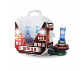 Галогеновые лампы AVS SIRIUS NIGHT WAY H11.12V.55W Plastic box-2 шт.
