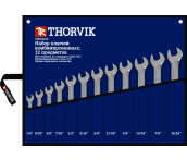 Набор дюймовых комбинированных ключей 1/4"-15/16" (12 шт) Thorvik CWIS0012 (52916)