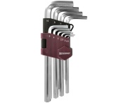 Набор ключей торцевых шестигранных, H1.5-H10, 10 предметов, Thorvik HK10S (53034)