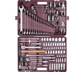 Набор инструмента универсальный 1/4", 1/2"DR, 127 предметов, Thorvik TS127 (54014)