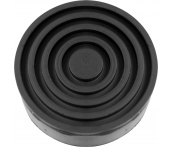 Опора резиновая, универсальная шайба, для подкатных домкратов, d-105 мм, Н-35 мм, Ombra OHT1002