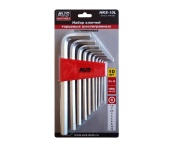 Набор ключей торцевых шестигранных удлиненных 10 шт (1,5-12мм) AVS HKS-10L (A40165S)