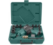 Набор пневмогайковерт 1/2 DR и головки ударные 9-27мм, 17 предметов, Jonnesway JAI-1044K