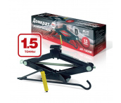 Домкрат ромбический 1,5 тонны, AVS JA-1500R в сумке