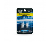 Светодиодная лампочка T127 T10/белый/ (W2.1x9.5D) 1SMD 3030 12V 1W (блистер 2 шт) AVS A40835S