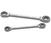 Ключ накидной трещоточный 10x11 мм, Jonnesway W681011