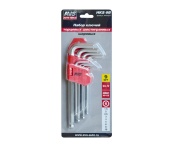 Набор ключей торцевых шестигранных шаровых 9 шт (1,5-10мм) AVS HKS-9B (A40167S)