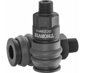 Муфта БРС европейского типа с наружной резьбовой частью BSPT 3/8, Thorvik QCCSM38 (53642)