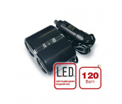 Разветвитель прикуривателя 12/24V (на 2 выхода) AVS CS204