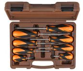 Набор отверток Basic в кейсе, 8 предметов, Ombra 950008 (55558)