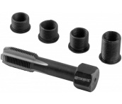 Набор для восстановления резьбы свечного отверстия М12х1.25, Thorvik GPTRK12125, 5 предметов (53207)