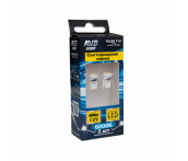 T10 T023B /белый/ (W2.1x9.5D) 8SMD 1210, блистер, 2 шт