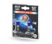 Лампы галогеновые AVS ATLAS /5000К/ H27/881 12V.27W (блистер, 2 шт.)