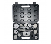 Набор для сведения поршней тормозных цилиндров AVS DBC-04 (12 предметов) в кейсе