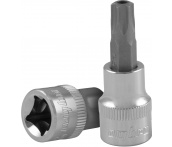 Насадка торцевая 3/8 DR с вставкой-битой TORX, T50, Ombra 138850