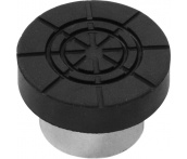 Адаптер бутылочного домкрата с резиновой накладкой штока D-23мм, Ombra OHT1056А-23