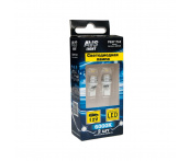 T10 T037 /белый/ (W2.1x9.5D) 1,5W усечённая, блистер, 2 шт. AVS A80612S