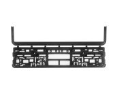 Рамка под номерной знак (книжка, черная) JT JRN-01 (A95040S)