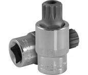 Насадка торцевая 1/2 DR с вставкой-битой TAMPERPROOF SPLINE, M16H, Ombra 120716T