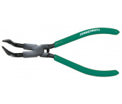 Щипцы для стопорных колец с удлиненными губками 216 мм, сжим загнутый, Jonnesway P9508C