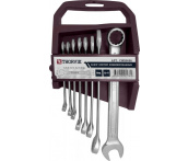 Набор ключей комбинированных 8-19 мм, 8 предметов, Thorvik CWS0008 (52045)